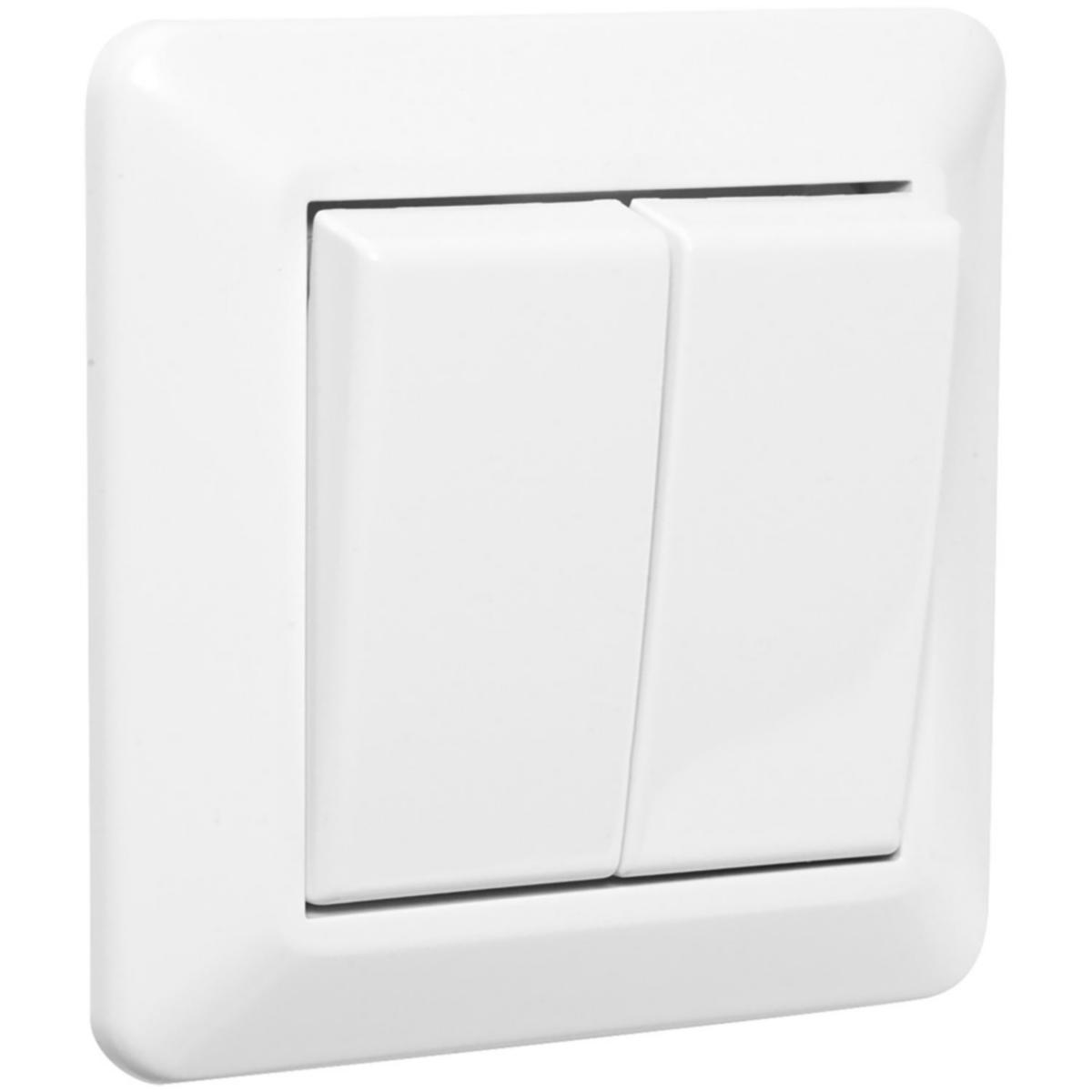 Bryter 2x1pol Innfelt RS Nordic - Bryter 5 Serievender I RS RH RS Nordic innfelt bryter 2x 1