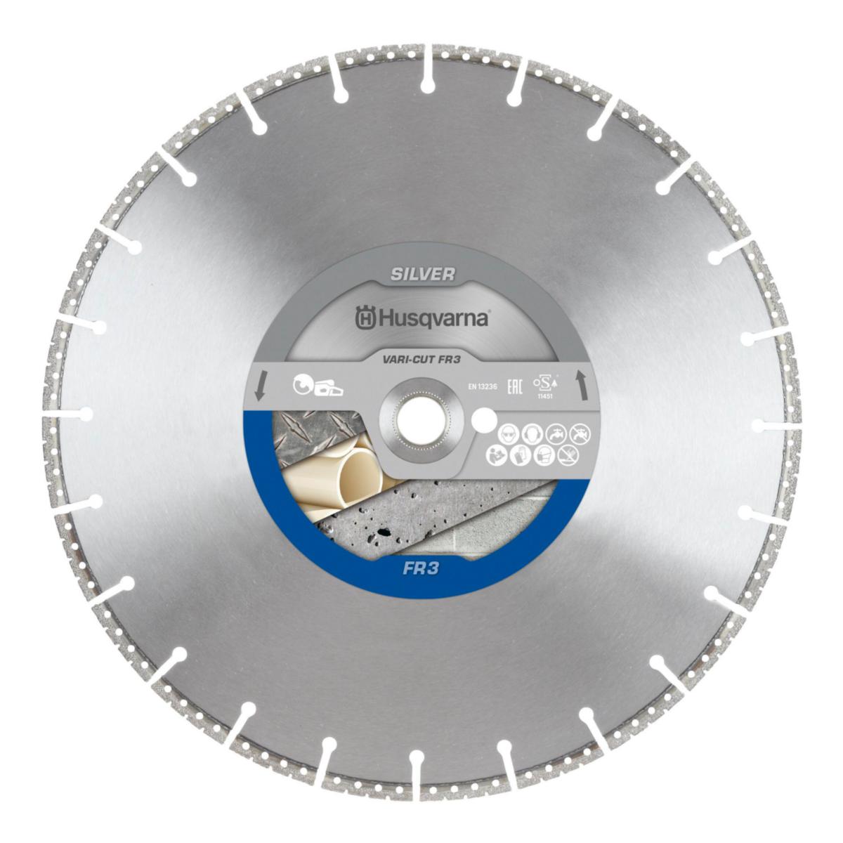 Diamantsagblad Husqvarna FR3 Vari-Cut - Diamantsagblad FR3 Vari-Cut Husqvarna Ø300x3.4x25.4/20mm