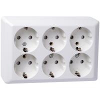 6-veis Stikk Påvegg RS Nordic