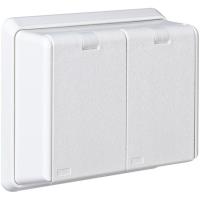 Dobbel Stikk Innfelt IP44 RS Nordic