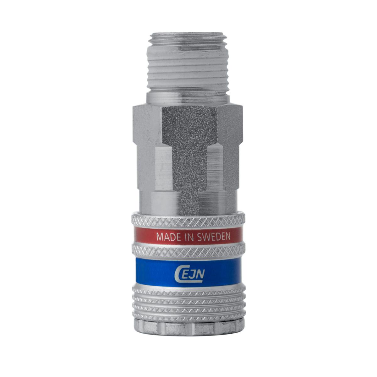 Sikkerhetskupling Cejn 320 med utvendig gjenge - Kupling serie 320 utv Cejn R 1/2" eSafe