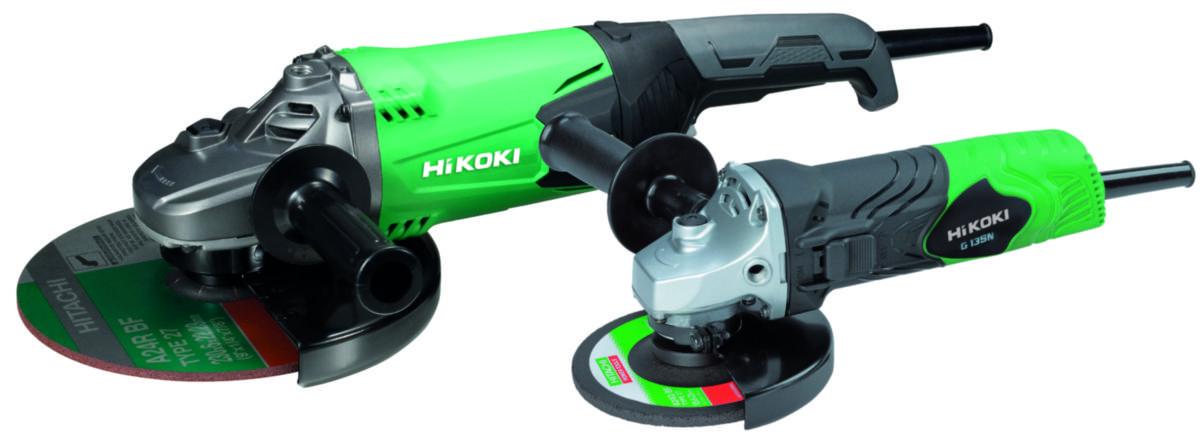 Vinkelsliperpakke HiKOKI G23SW2 / G13SN(S) - Vinkelsliperpakke KG23SB HiKOKI 2200W/840W G23SW2/G13SN