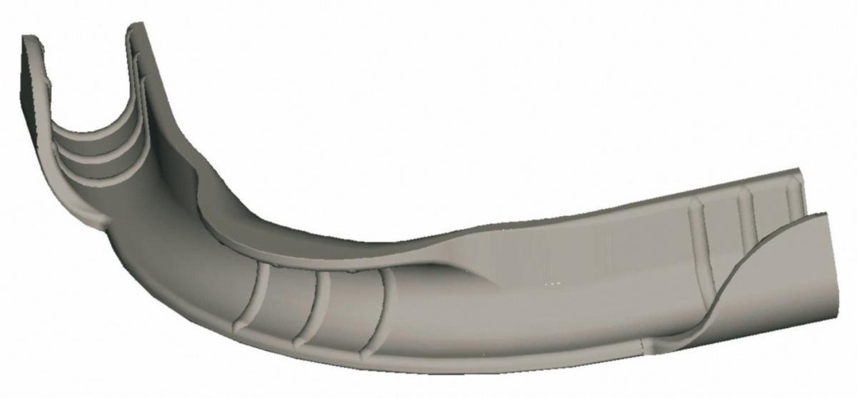 Plastbend, Arjonfloor - 16 mm Arjonfloor plastbend for pexrør