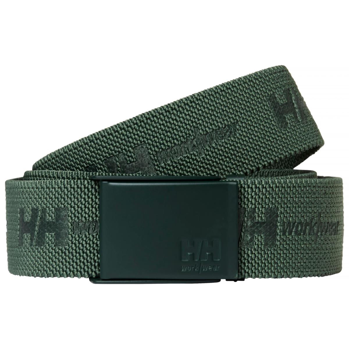 Belte elastisk HH logo - Belte med stretch HH grønn onesize