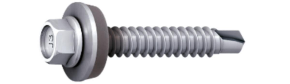 Byggplateskrue Super-SAPHIR® JT3 lettbjelke max 3.0mm - Byggskr 5.5X25 A2 6KT m/pakn 3mm Ejot Super-Saphir JT3 250