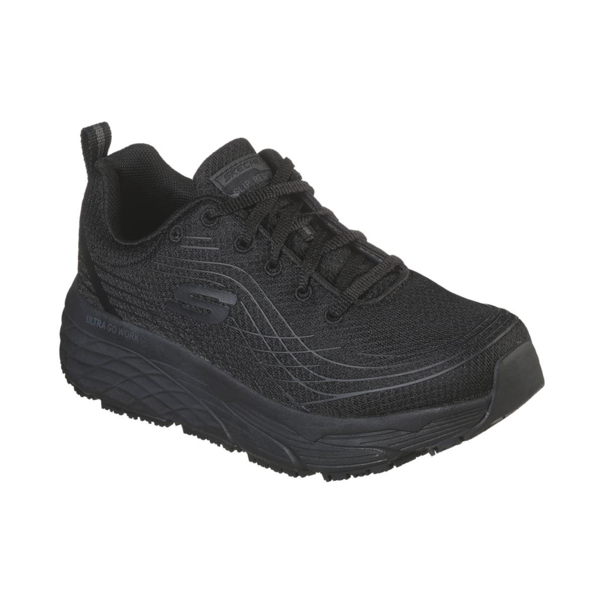 Arbeidssko dame Skechers Work Max Cushioning SRC - Arbeidssko dame Skechers Max Cushioning svart str 39