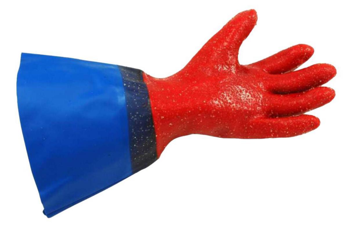 Fiskerihanske PVC Center-Plast ELITE-W - Fiskerihanske PVC Center Plast ELITE-W 40cm uforet str 10