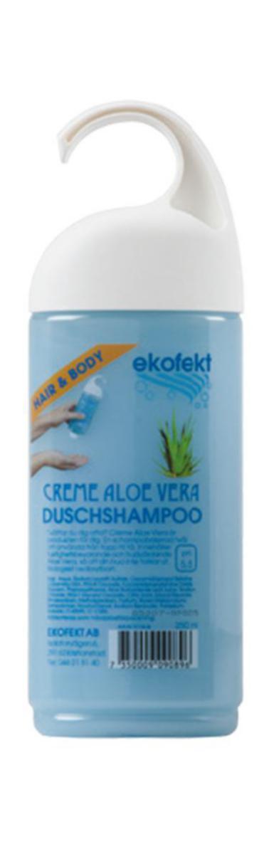 Hånd- og dusjsåpe Ekofekt Creme Aloe Vera - Dusjsåpe Creme Aloe Vera Ekofekt 250ml dusjkrok