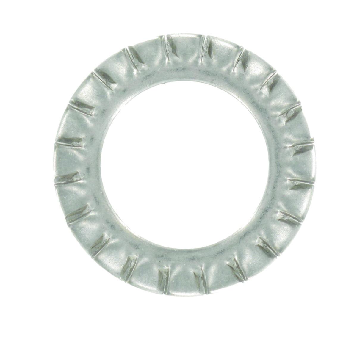 Tannskive DIN 6798A utvendig A4 Syrefast - Tannskive M6 utv A4 D6798A 6.4X11X0.7mm syrefast
