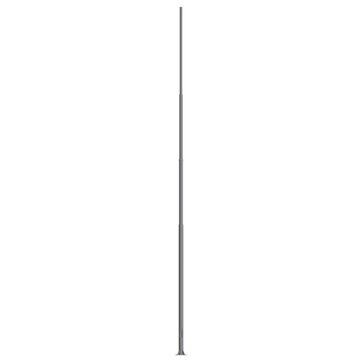 Plassbelagt Mast Vik Ørsta - PLASSBEL.MAST 16M Ø102 PL 400 Galvanisert