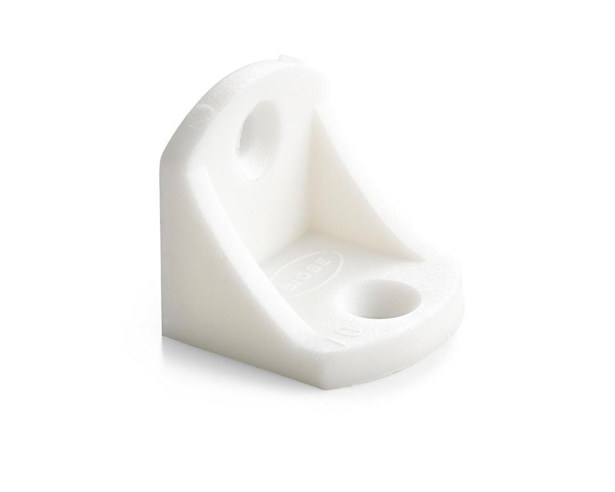 Møbelvinkel 144, 145, 147 - Møbelvinkel 144 Habo 22X22mm plast hvit 4pk