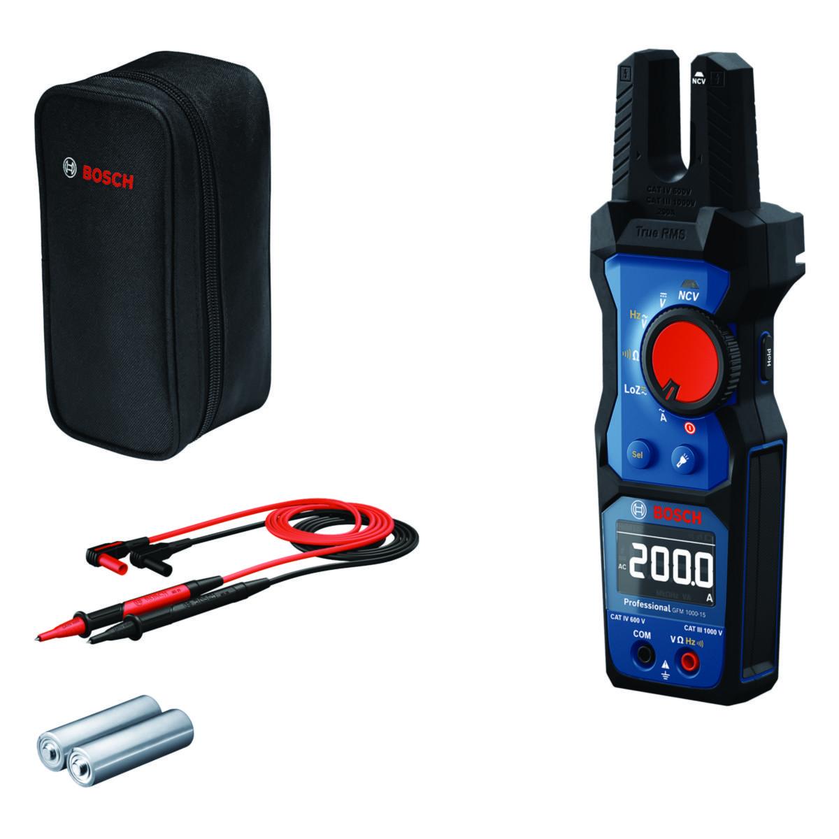 Spenningstester Bosch GFM 1000-15 - Spenningstester GFM 1000-15 Bosch 1000v/200A IP54