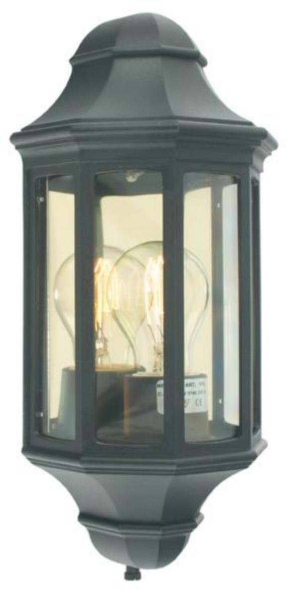 Veggarmatur Norlys Genova - Vegglampe Genova Mini sort