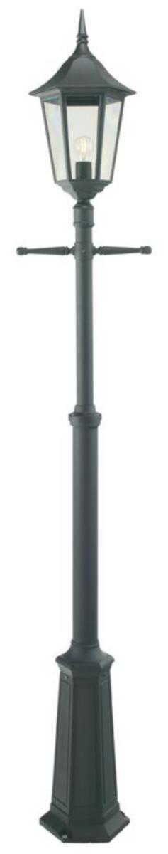 Stolpearmatur Norlys Modena 301 - Stolpelampe Modena 301 sort