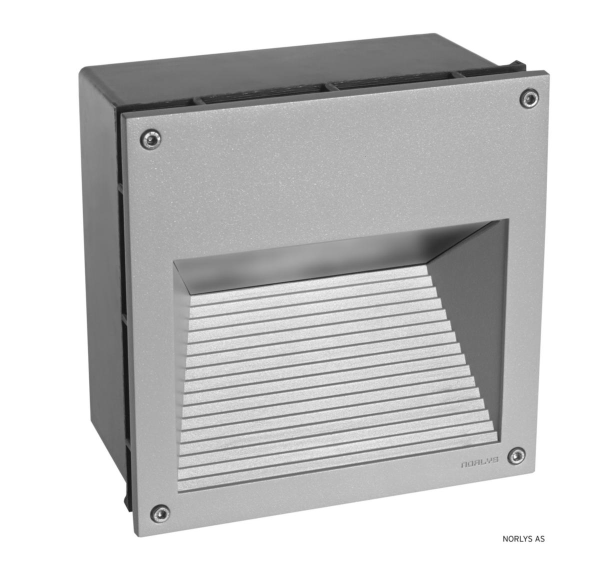 Veggarmatur Norlys Namsos 1930 innfelt - Namsos 1930 Aluminium LED. IP 65. KL I