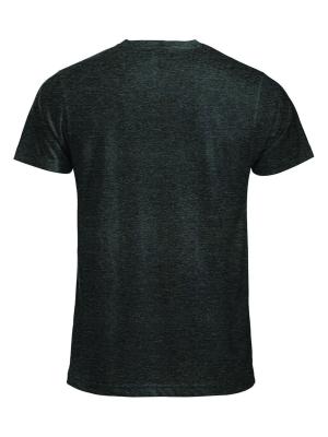 T-skjorte Clique New Classic-T Antrasittmelert str XS