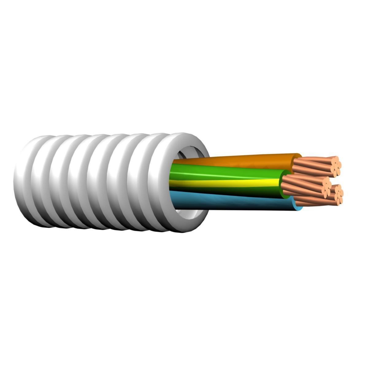 PR N-LINE® Nexans Installasjonskabel - N-Line PR 2X2.5 20-50 20mm-50m