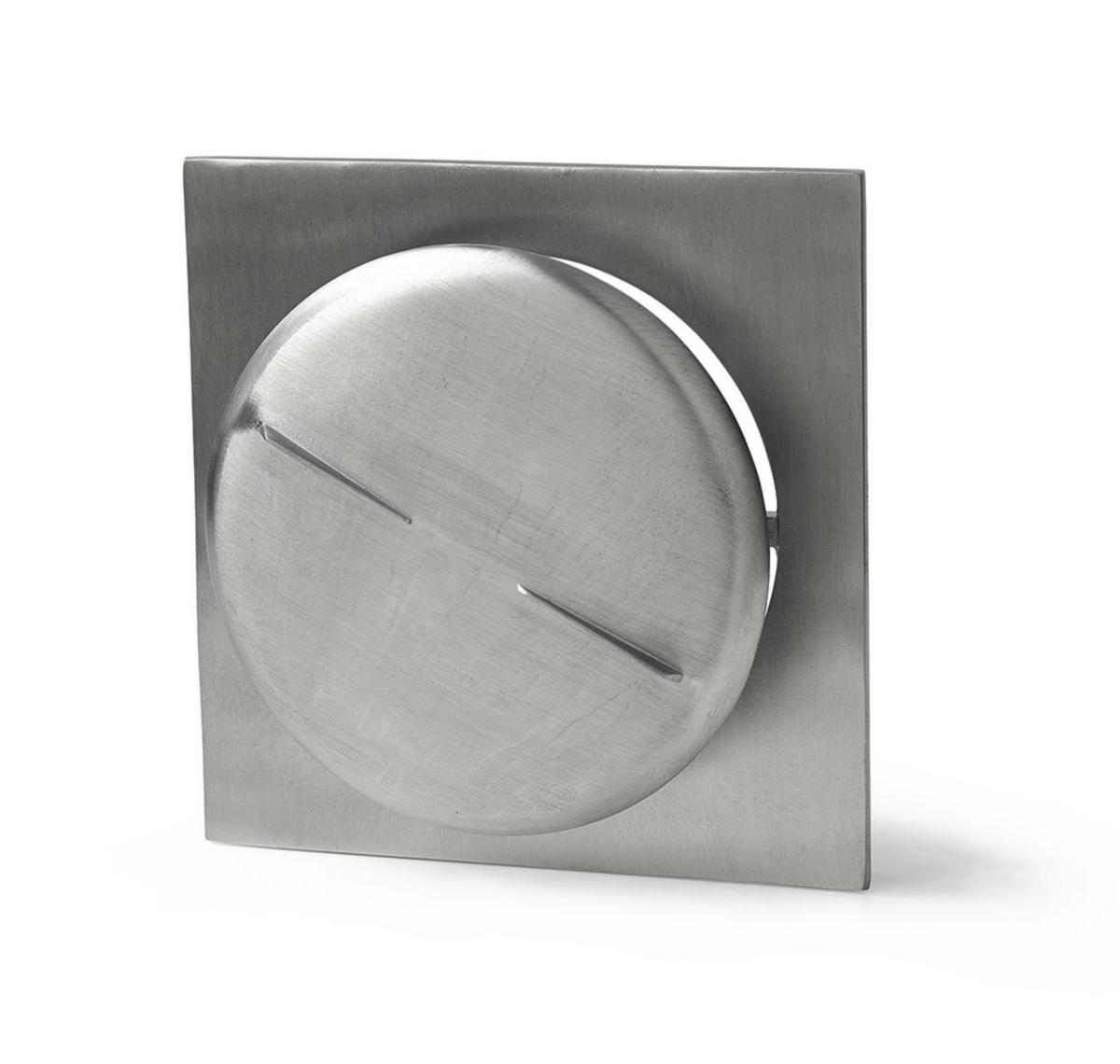 Tallerkenventil Habo 85 - Tallerkenventil 85 Habo 125mm firkantet alum.