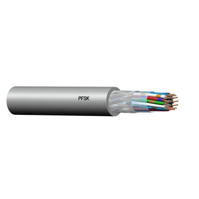 PFSK 8X0.50 i kabelbøtta med 90m kabel