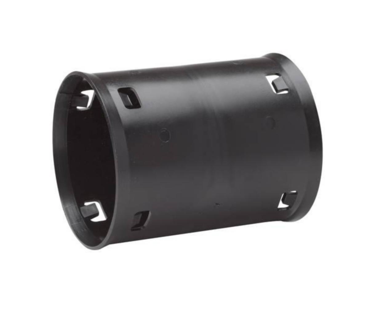 Skjøtemuffe PEH for drensrør, Uponor - 110 mm PE skjøtemuffe for DV. drensrør Uponor