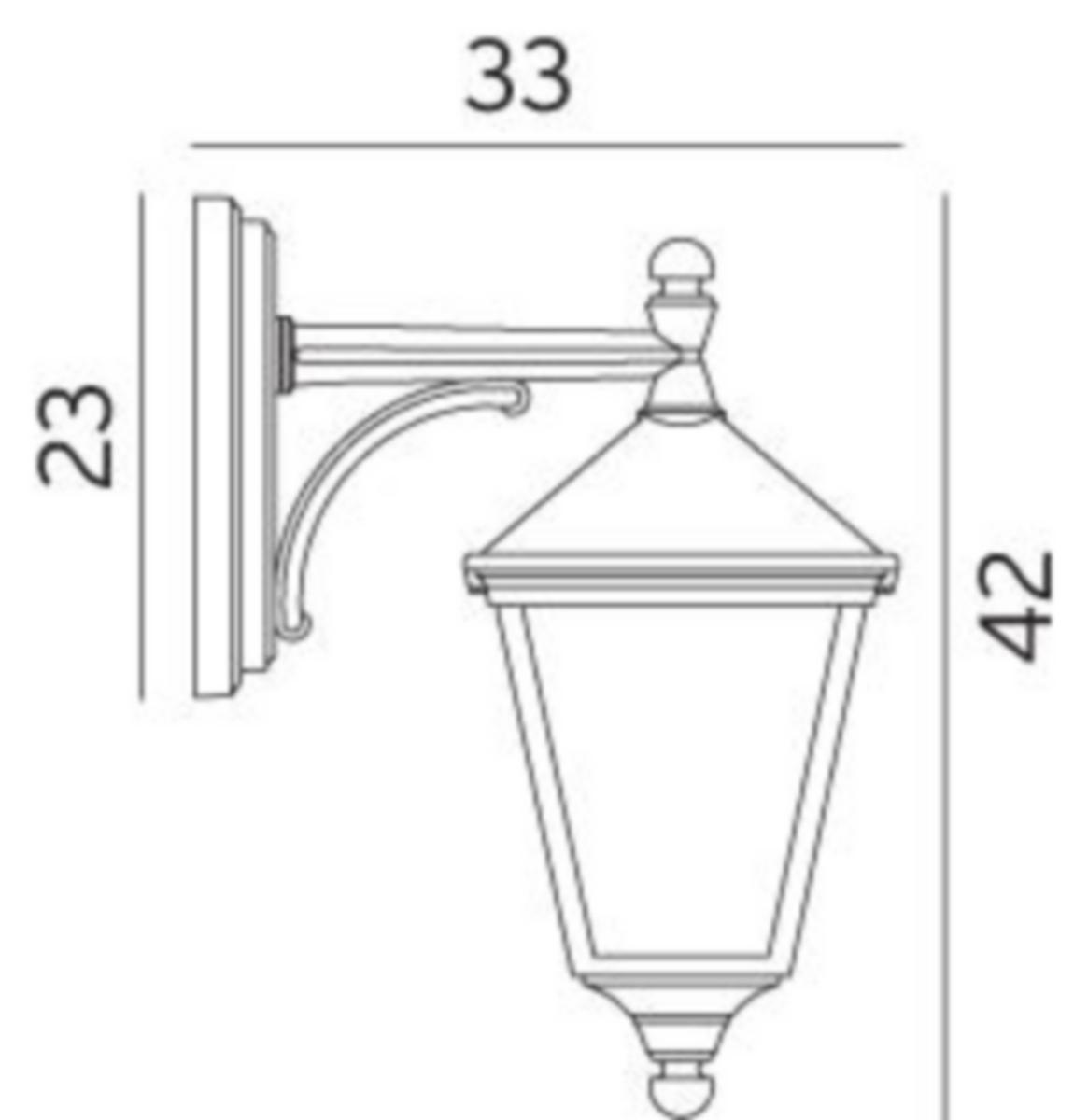 Veggarmatur Norlys London - Vegglampe London 481 hvit