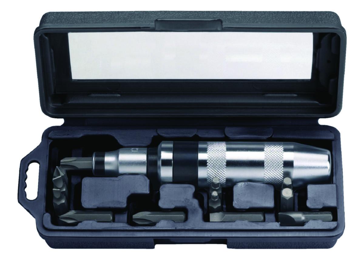 Slagskrutrekkersett Bahco 7865 - Slagskrutrekkersett 7865 Bahco 1/4" SL PH HEX 15deler