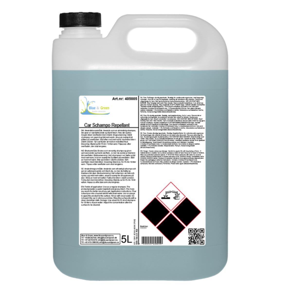 Bilsjampo BG Car Schampo Repellant - Bilsjampo BG Car Schampo Repellant 5L