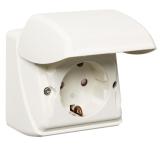 Stikkontakt Elko enkel påvegg