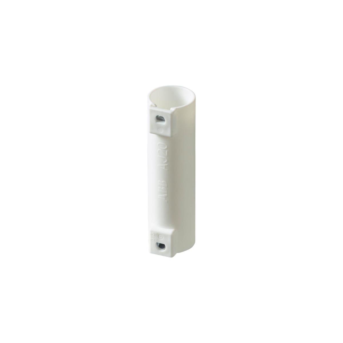 Skjøtemuffe Plast ABB AJ - Skjøtemuffe AJ 20mm Hvit PVC 