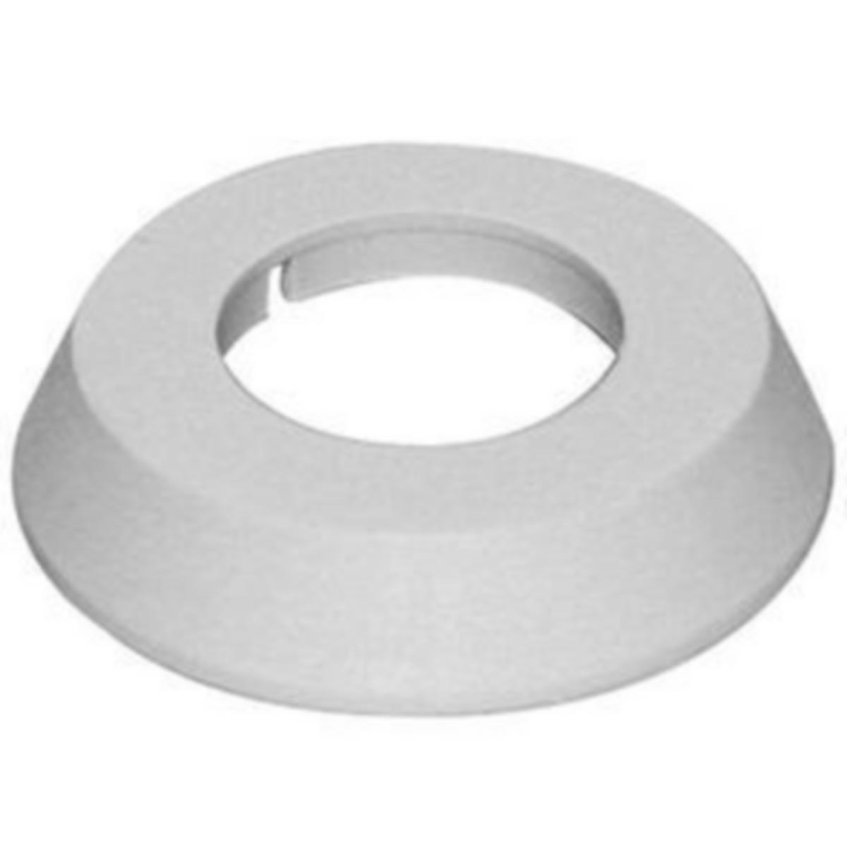 Veggrosett hvit, Faluplast - 32 mm x H = 12 mm veggrosett hvit 58400