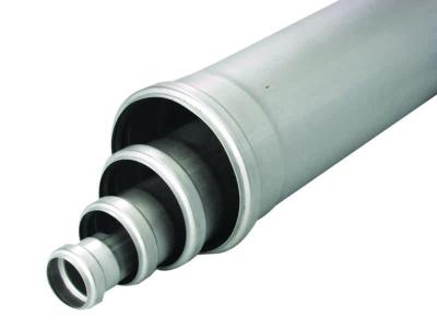50 x 250 mm ACO pipe rør m/1 muffe. AISI 304