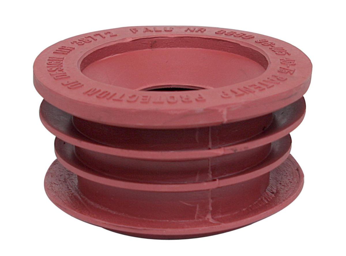 Gumminippel til SA / HTA / PP / PVC og MA-rør brun, Faluplast - 96-105/50-75 mm gumminippel brun 85509