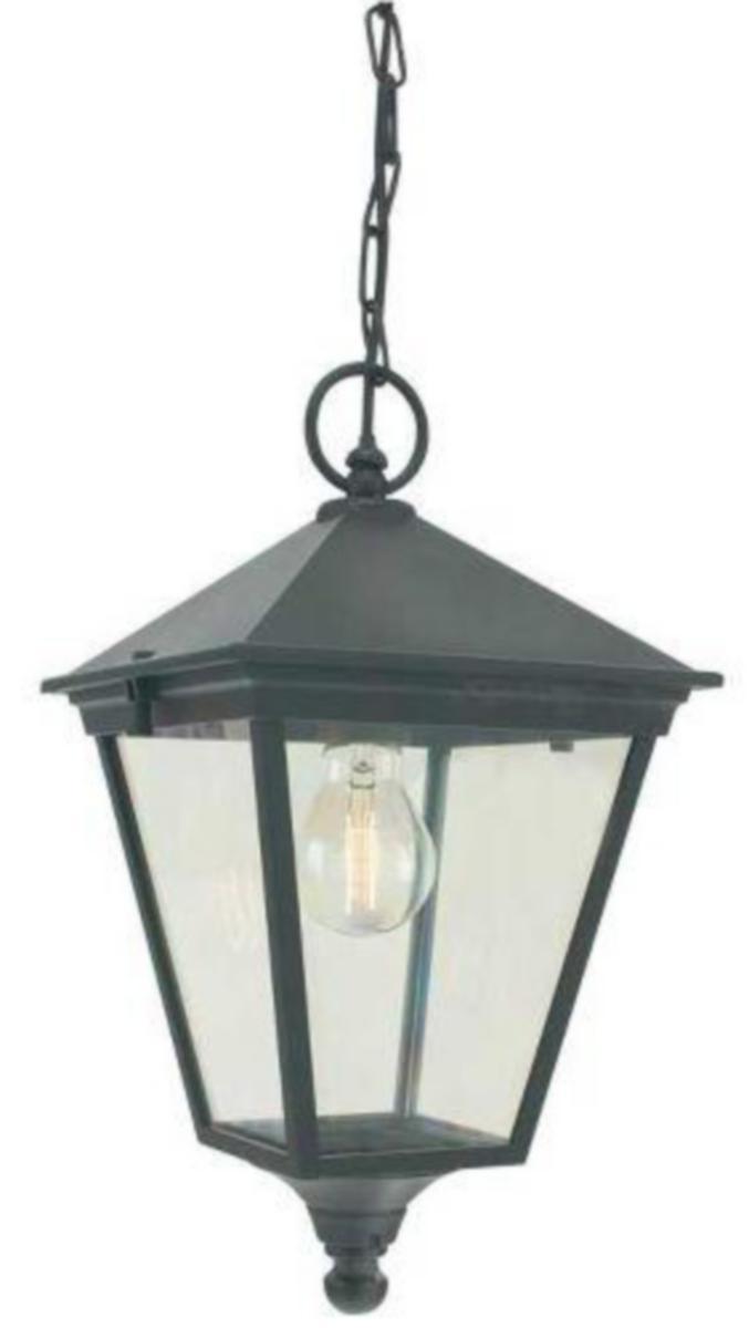 Taklampe Norlys London 481A/493A - London 493A. Sort 100W. E27. IP44. KL II