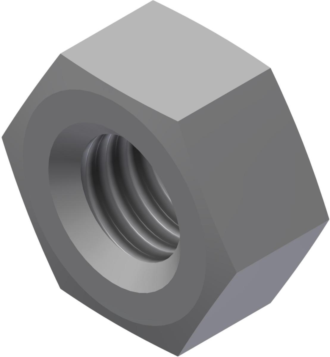 Mutter Øglænd - Mutter M6 X 10 SS