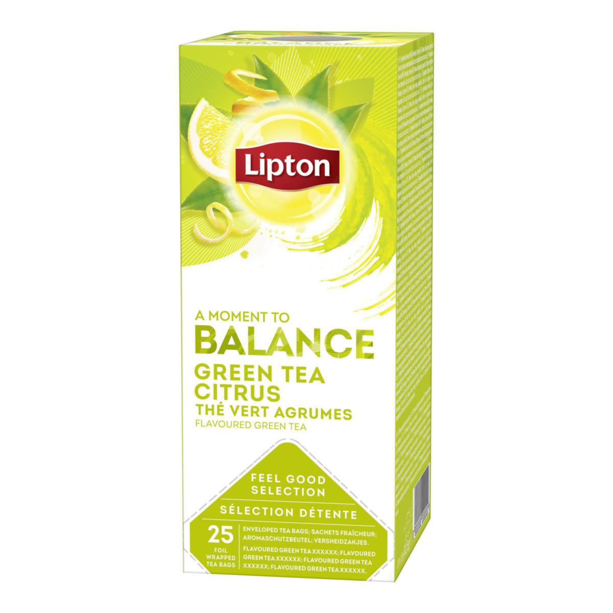Te Lipton - Te lipton grønn m/sitron (25)