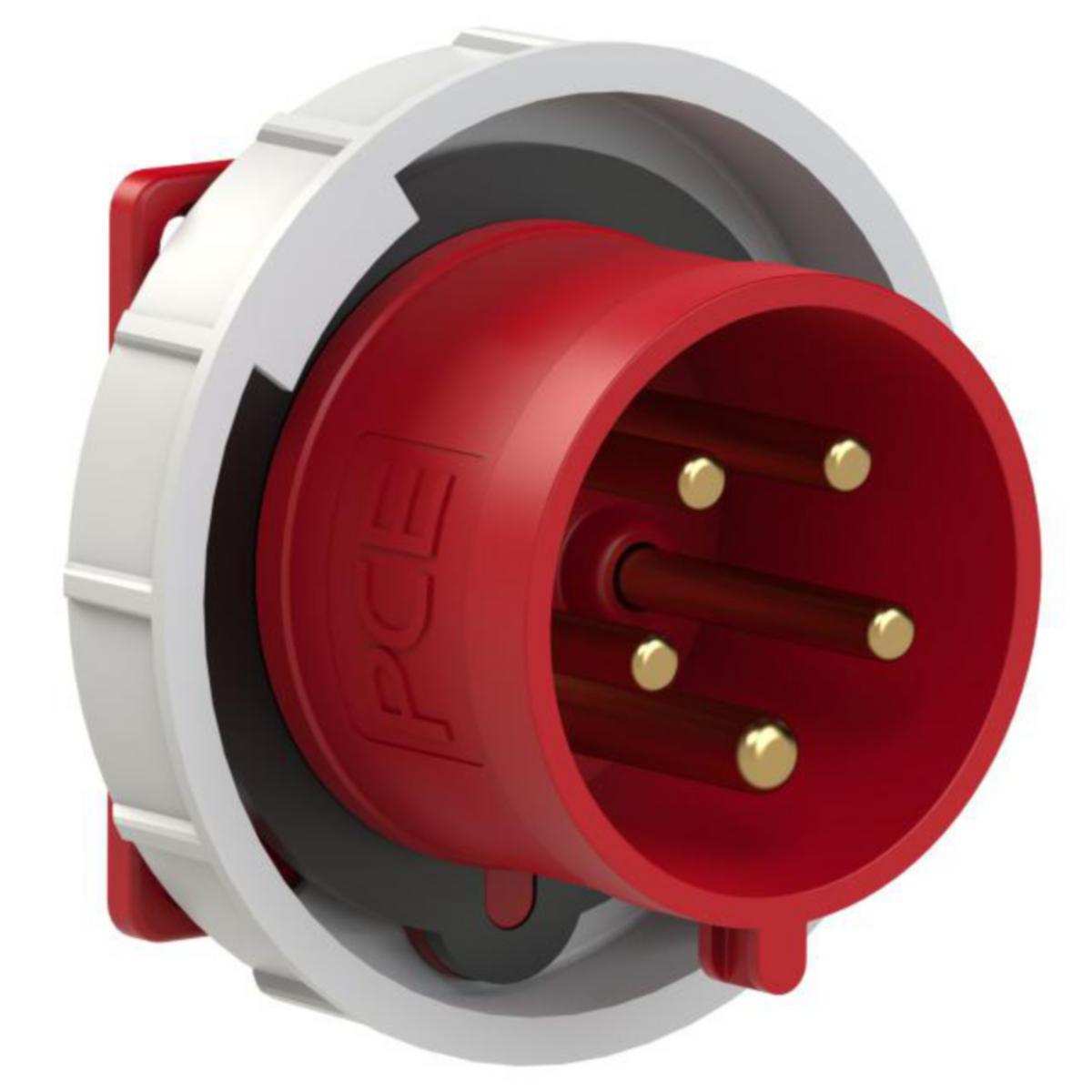 Rundstift Apparatinntak innfelt a-collection IP67 400V - Apparatinntak innfelt 432-6 IP66/67 A-coll