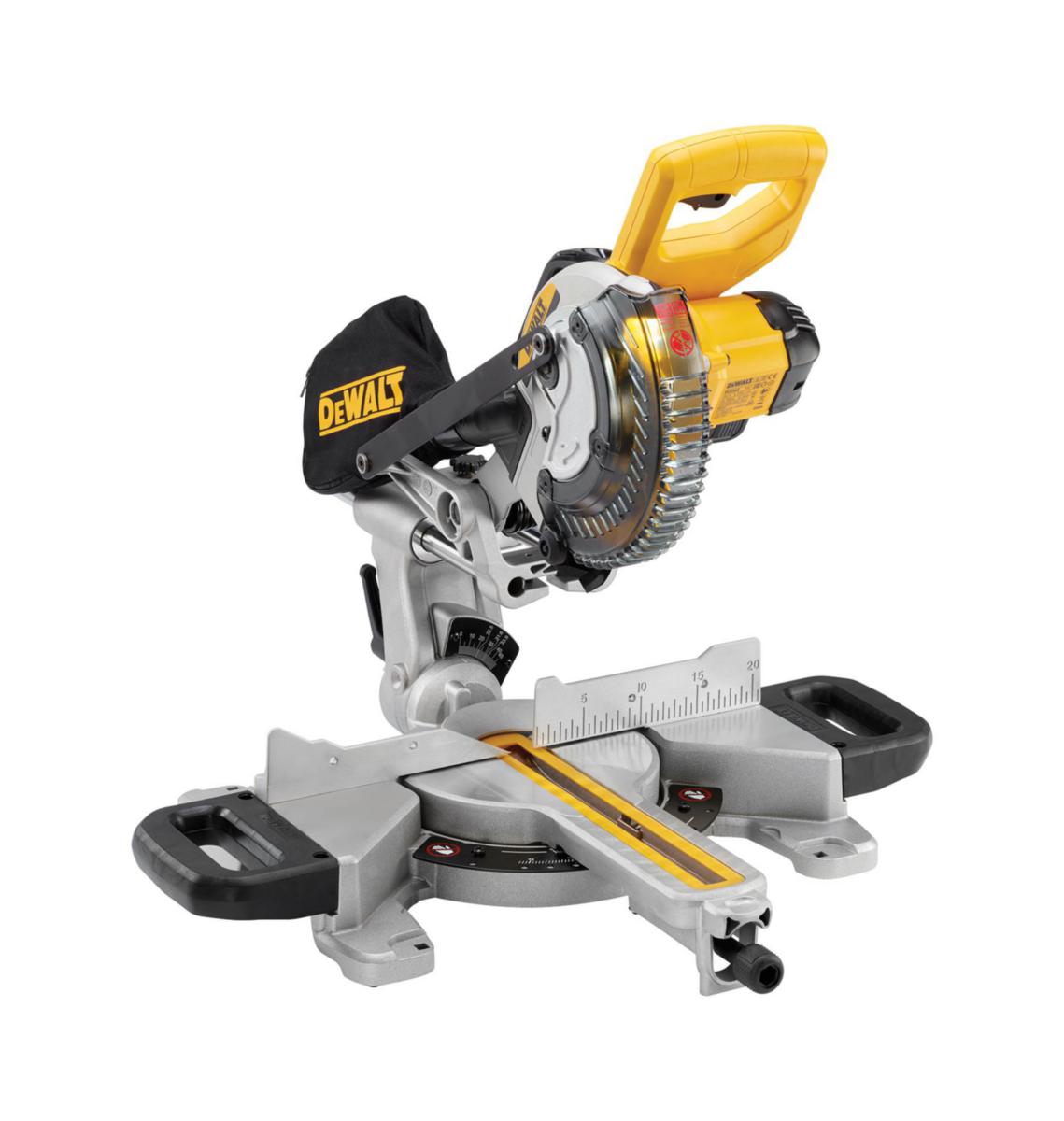 Kapp-/ gjærsag DeWalt 18V DCS365 - Kapp/gjæringssag DCS365N DeWalt 18V Ø184mm solo