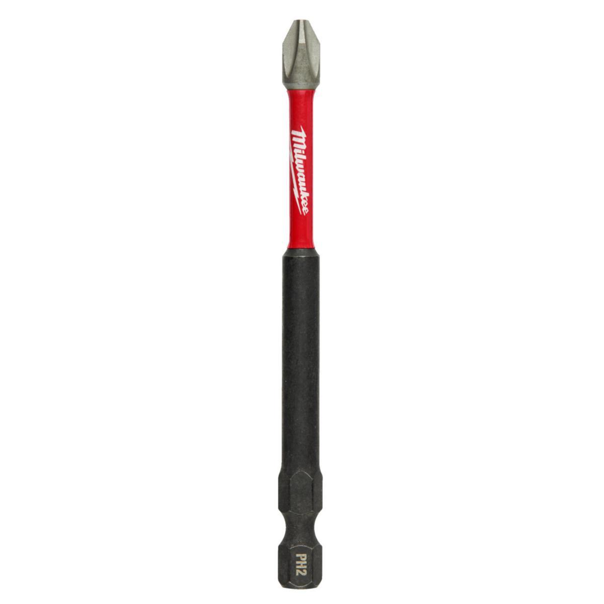 Bits Milwaukee Shockwave PH 90mm - Bits Shockwave PH2 Milwaukee 90mm 1pk