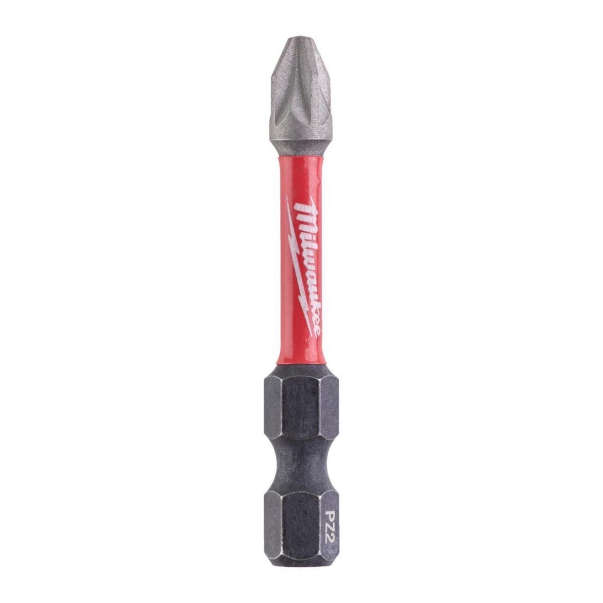 Bits Milwaukee Shockwave PZ 50mm - Bits Shockwave PZ2 50mm Milwaukee 50mm 1pk