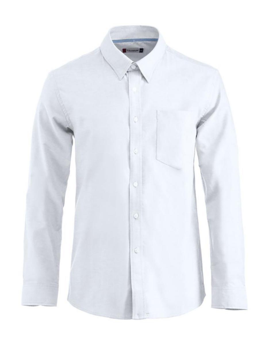 Skjorte Clique™ New Oxford - Skjorte Clique New Oxford Hvit str L