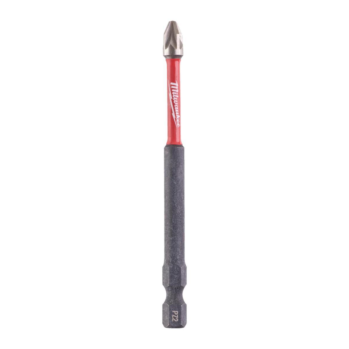 Bits Milwaukee Shockwave PZ 90mm - Bits Shockwave PZ2 Milwaukee 90mm 1pk
