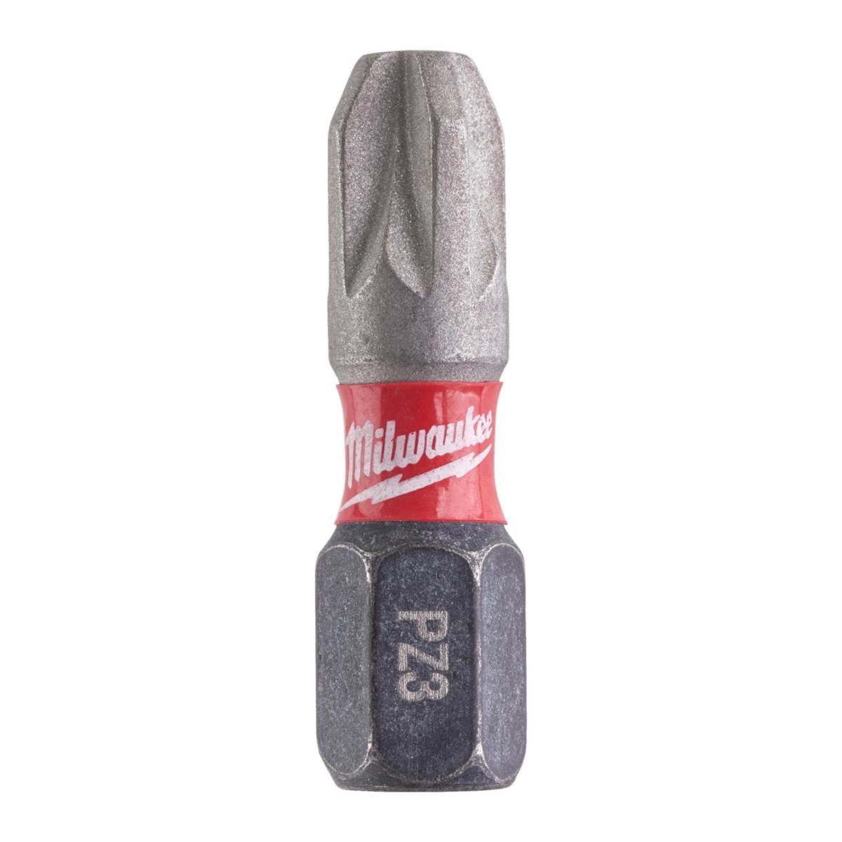 Bits Milwaukee Shockwave PZ 25mm - Bits Shockwave PZ3 Milwaukee 25mm 25pk