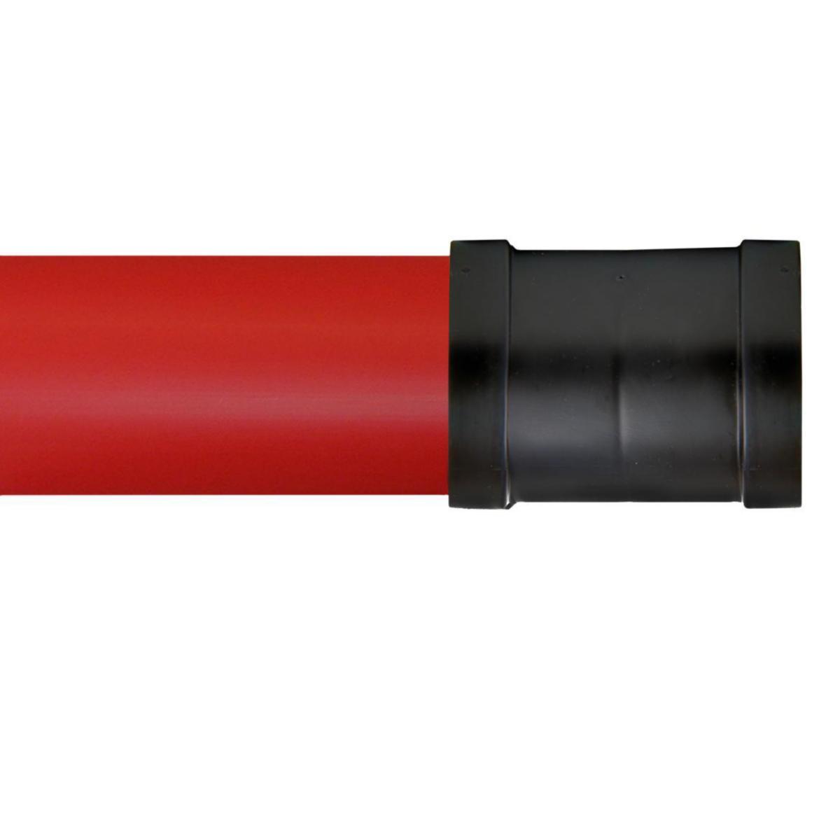 PP Kabelrør glatte Pipelife - PP kabelrør SN8 6m rød 75 mm