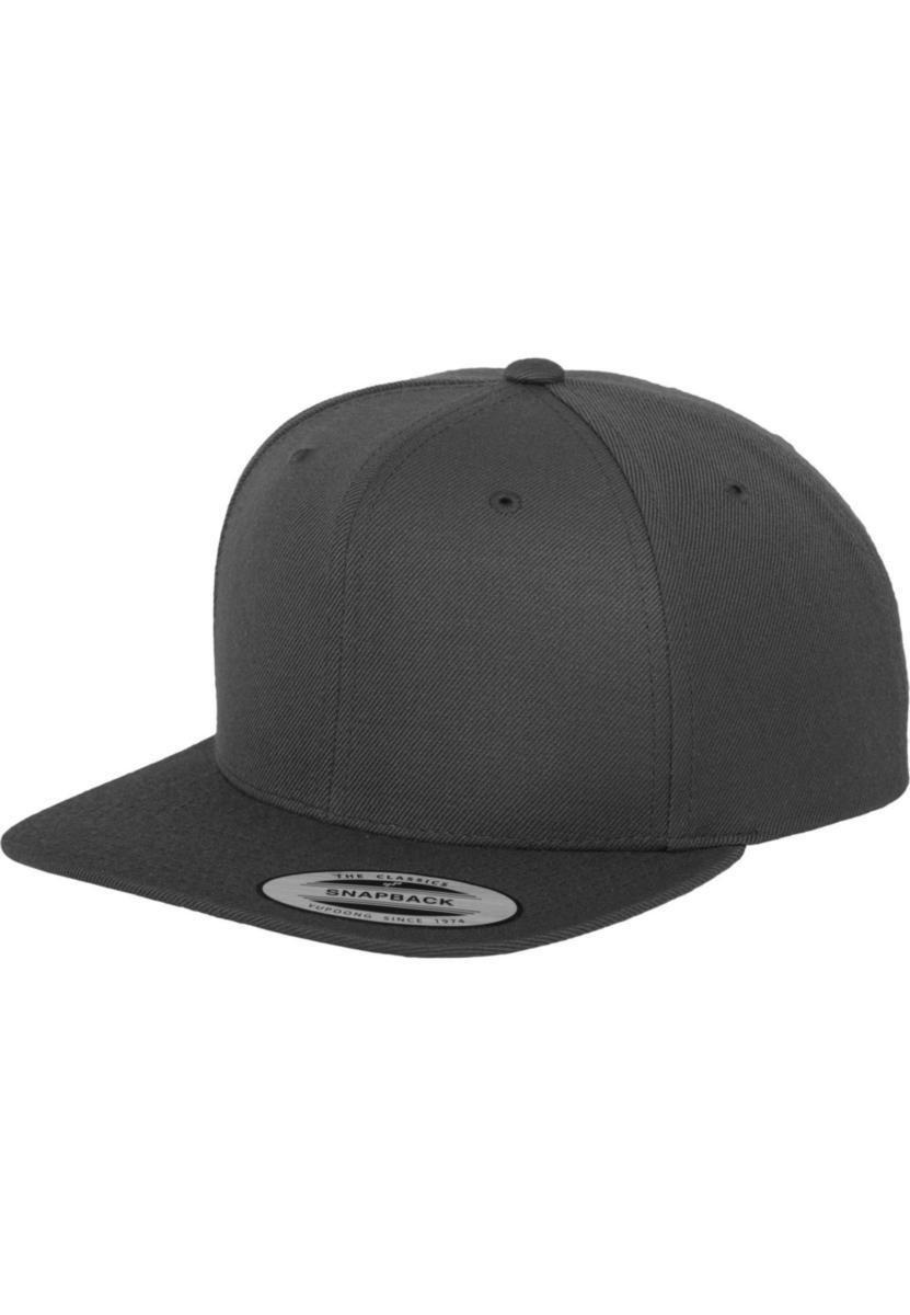 Caps Flexfit® Classic Snapback - Caps Flexfit Classic Snapback mørk grå onesize
