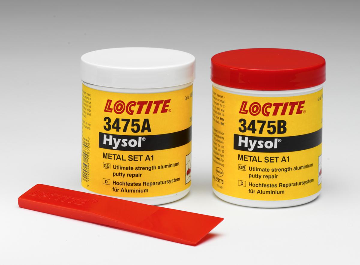 Metallpasta Loctite 3475 A/B - Epoxylim EA 3475 Loctite 500g aluminium 2-komp
