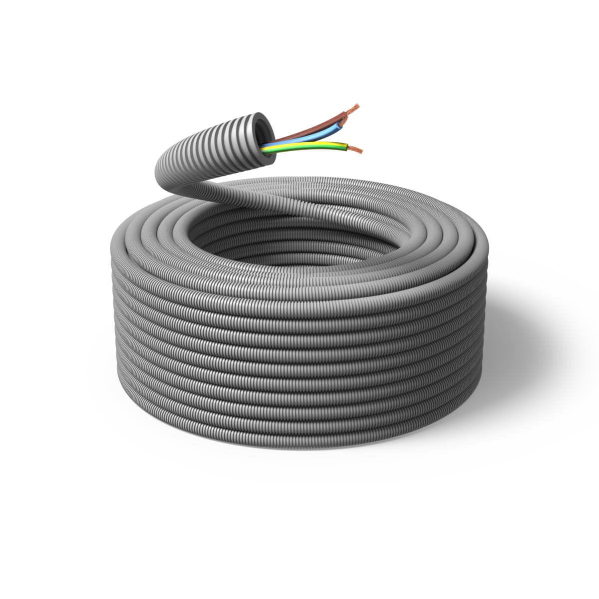 K-Rør Pmflex med ferdigtrukket IX - K-rør 16 / PN-IX 3G1,5 / R50 