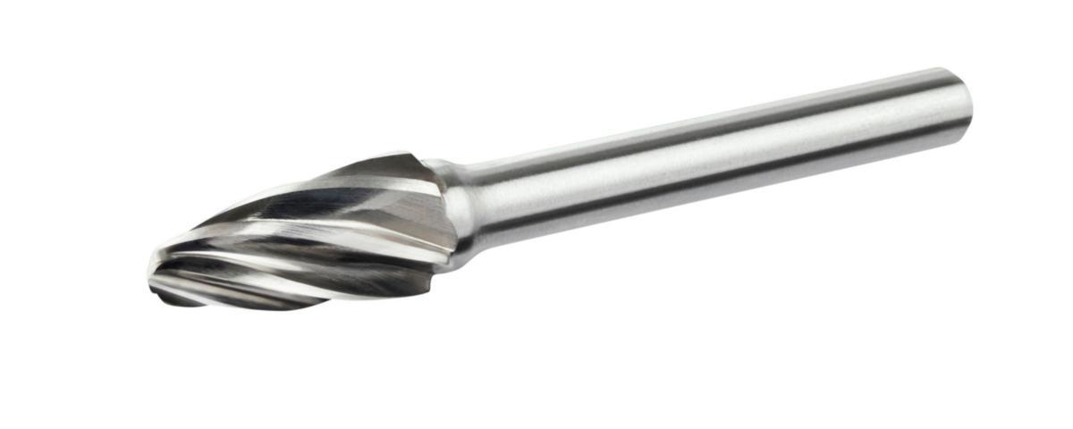 Roterende fil Ironside HM Alu - Roterende fil F-Spiss avrundet Ironside Ø10XØ20mm alu202305