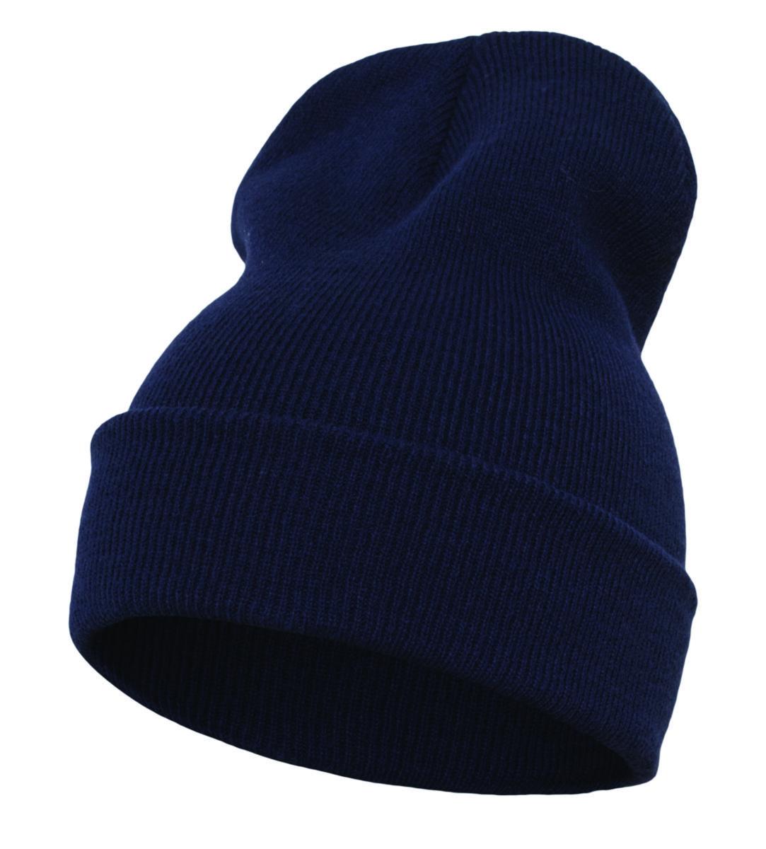 Lue YOU® Beanie Strikket - Lue YOU Beanie strikket marine str onesize