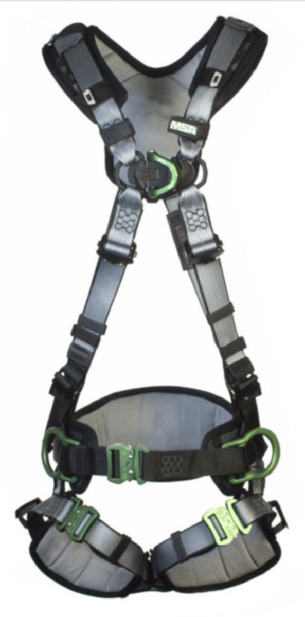 Fallsele MSA V-FIT™ med støttebelte - Fallsele MSA V-FIT med støttebelte str STD