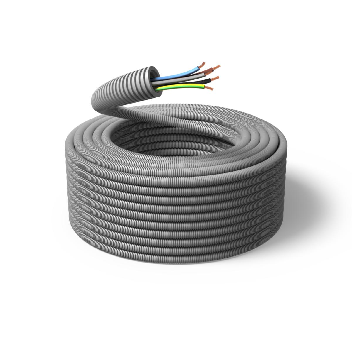 Ferdigtrukket Pmflex IX xFlexwire - K-rør 16 IX 5G1,5 R50